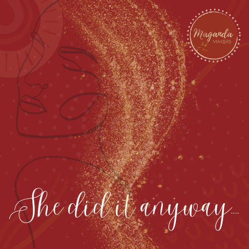 She made mistakes……she did it anyway